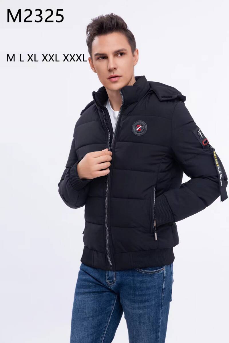 Kurtka męska zimowa Roz M-3XL, 1 Kolor Paczka 5 szt